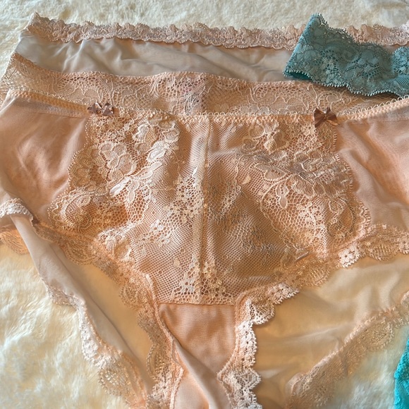 7pack peach and aqua panty collection - Picture 2 of 3